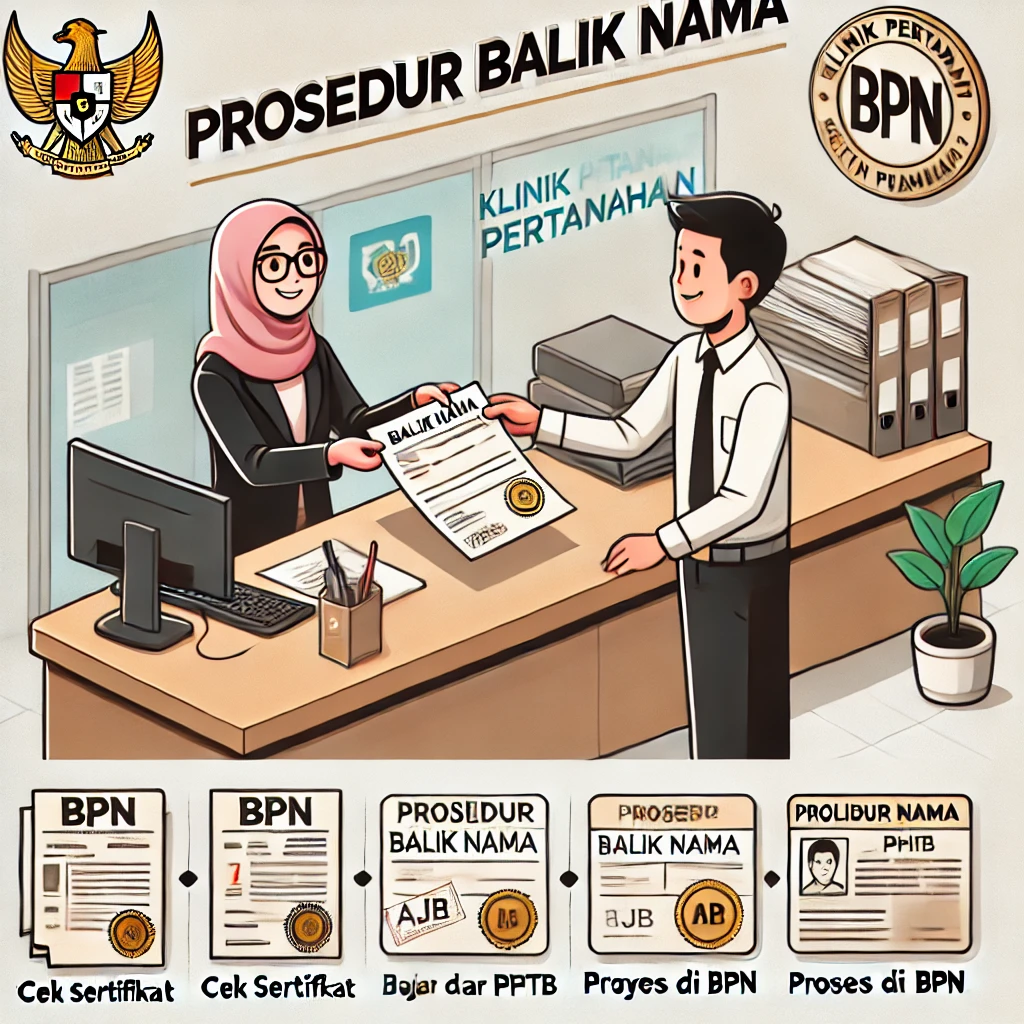 Prosedur Balik Nama Sertifikat Tanah: Panduan Lengkap untuk Klien Klinik Pertanahan